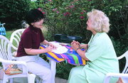 photo of ILH host teacher and student