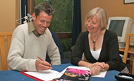 photo of ILH host teacher and student