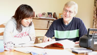 photo of ILH host teacher and student