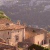 A hillside village in France
