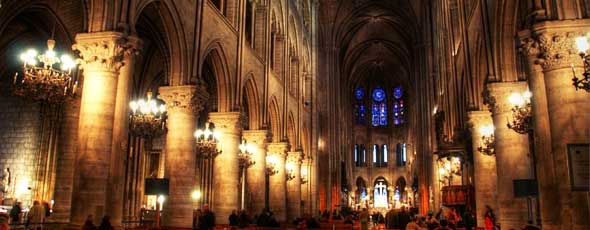 Notre Dame en París, Francia