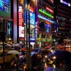 The neon lights of Tokyo