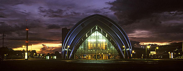 Le Clyde Auditorium de Glasgow