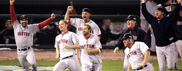 The Boston Redsox baseball team