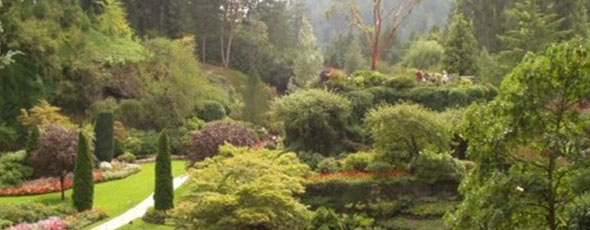 ''Butchart'' el jardín sumegido en la Isla de Vancouver