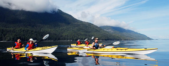 Faire du kayak à Vancouver