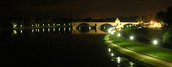 Il famoso ponte di Avignone