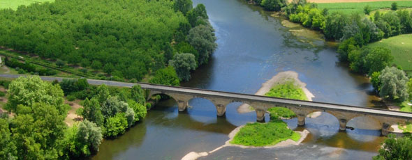 Il fiume Dordogna