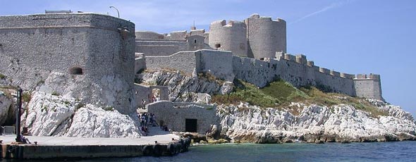 Il castello medievale di Marsiglia